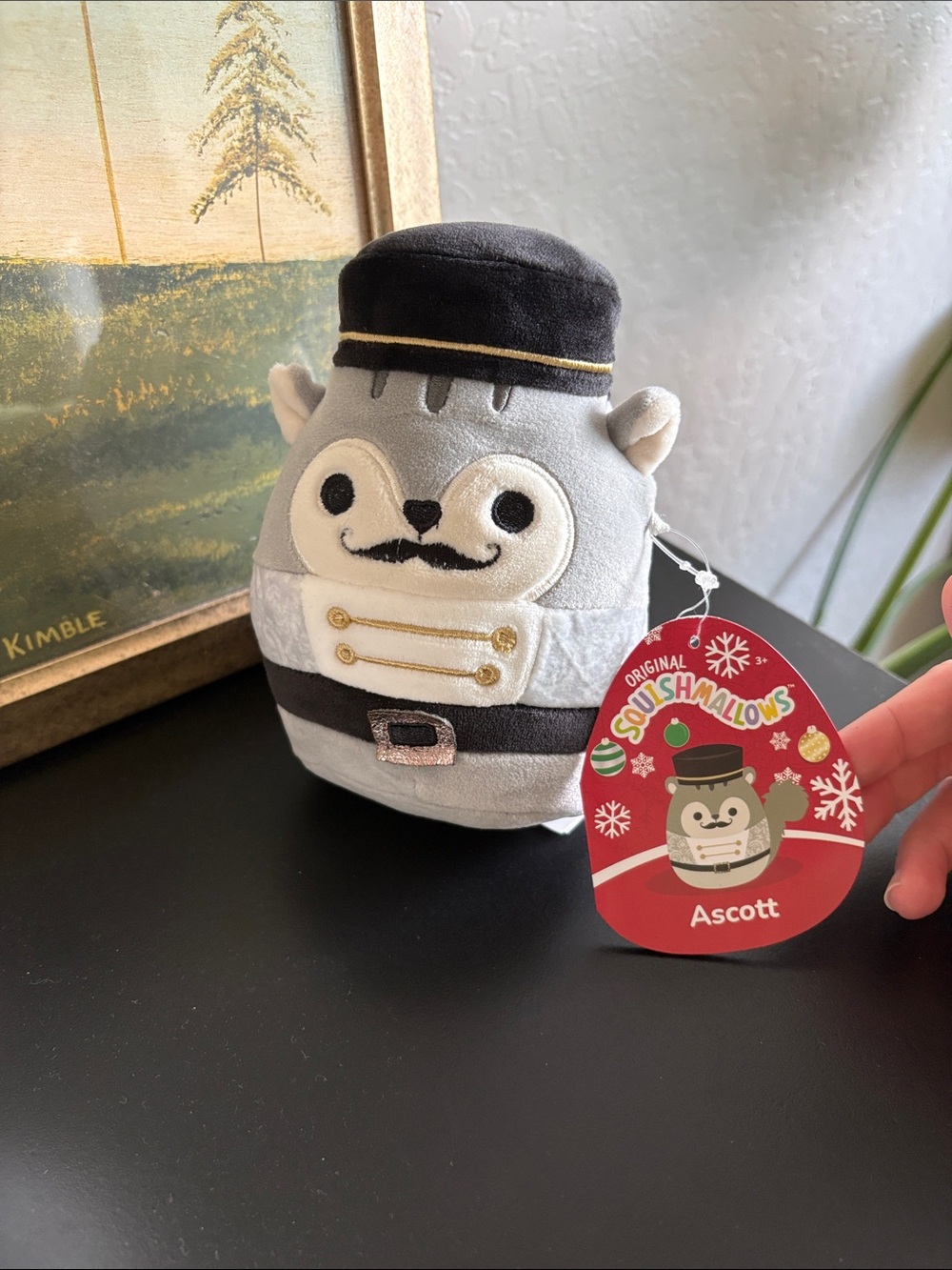 Squishmallow Ascott the Nutcracker Squirrel 5”